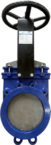 Knife gate valve