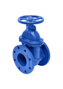 DGV12 F4 Metal Seated Gate Valve with durable cast iron body and metal-to-metal sealing for water, wastewater, and fire protection