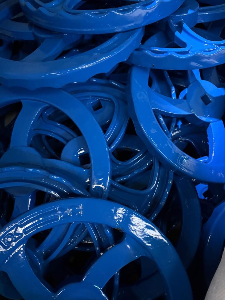 DVA Series Valve Accessories including electric and pneumatic actuators, handwheels, and surface boxes for precise valve operation.