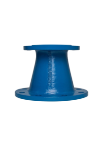 Devinsan DFT19 FFR Flanged Reducer Piece for smooth diameter transition in water and industrial pipelines